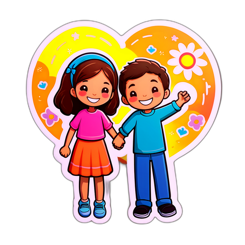 Para przyjaciół z 'Kolorów Szczęścia'