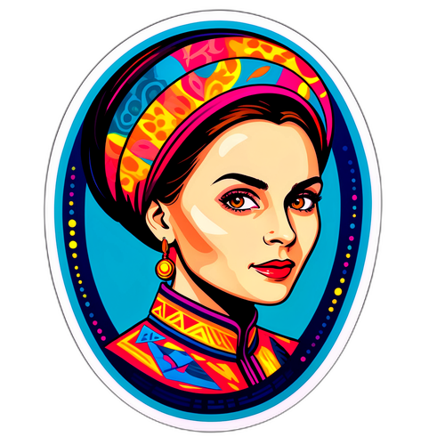 Stylizovaný portrét Vilmy Cibulkové