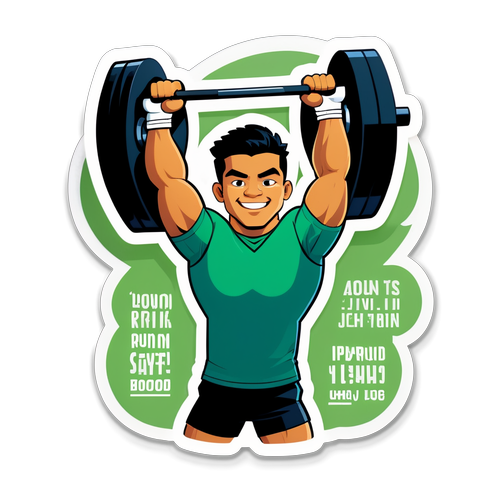 Bangkit dari Keterpurukan! Sticker Motivasi Fitness yang Akan Menginspirasi Perjuanganmu!