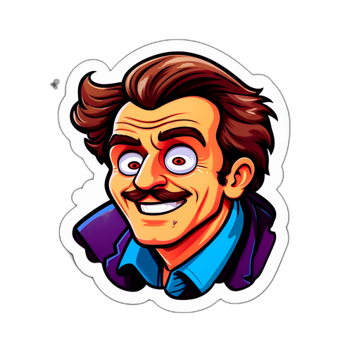 Sticker van de val van Jasper Philipsen