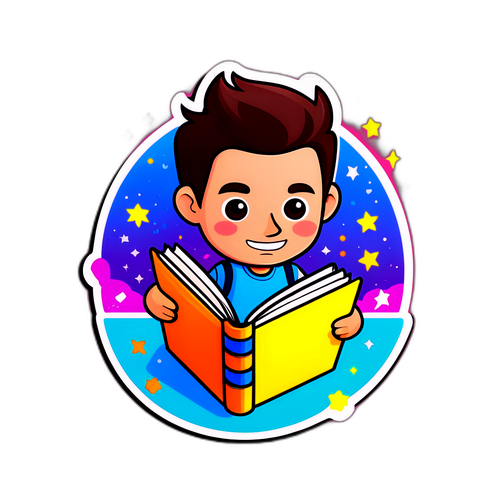 Diářová nálepka inspirovaná aktivitami Daniela Naroditskyho