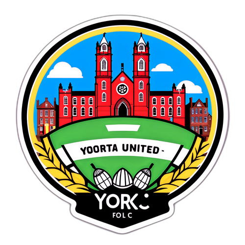 Adesivo do York United FC