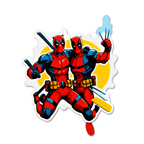 Aksi Gila! Reka Deadpool & Wolverine yang Buat Kamu Ketawa dan Terpesona!