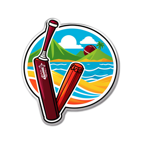 Pemainan Kriket di Caribbean