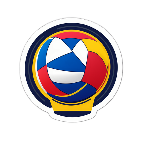 Stickers siatkarskie Polsat Box Go