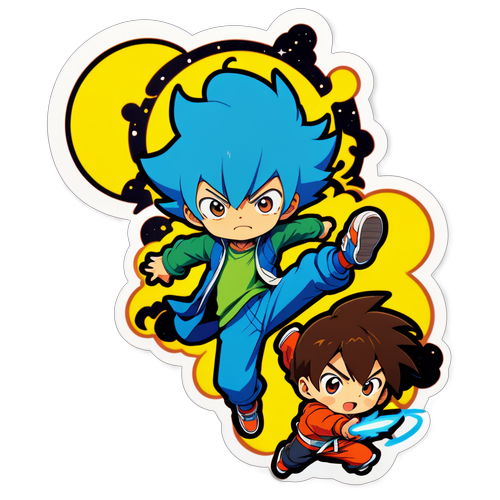 冒険に出かけるアサイチのキャラクターたち