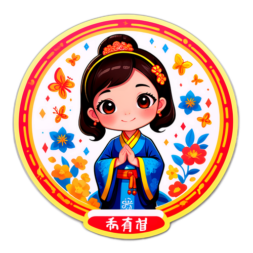 祝福劉品妍的貼紙