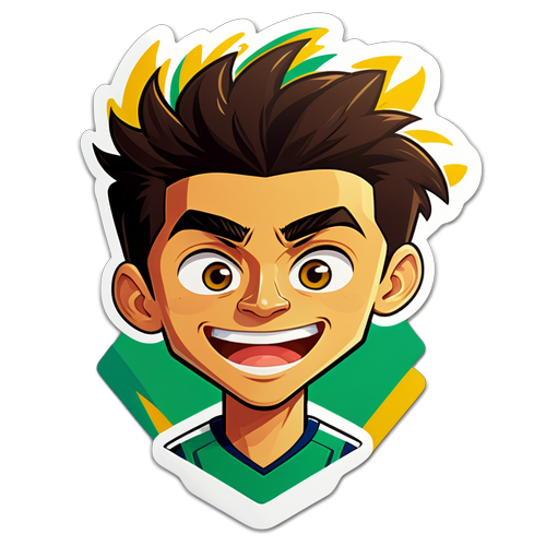 Sporty Sticker of Jasson Domínguez