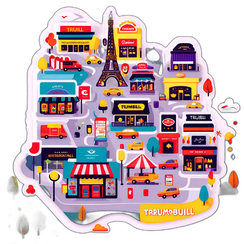 Illustrative Map of Trumbull Mall