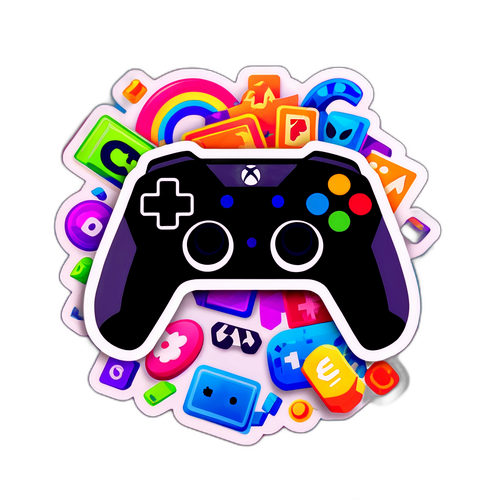 Epic Oyunlar Logosu ve Oyun Kontrol Cihazı