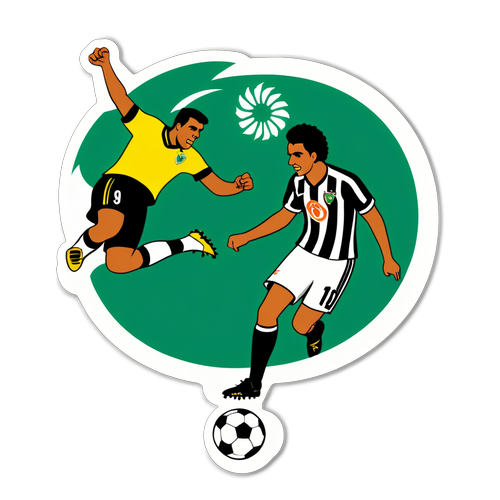 Sticker da Rivalidade Entre Corinthians e Guarani