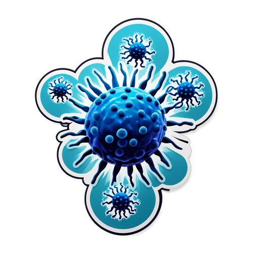 Sticker về virus HMPV