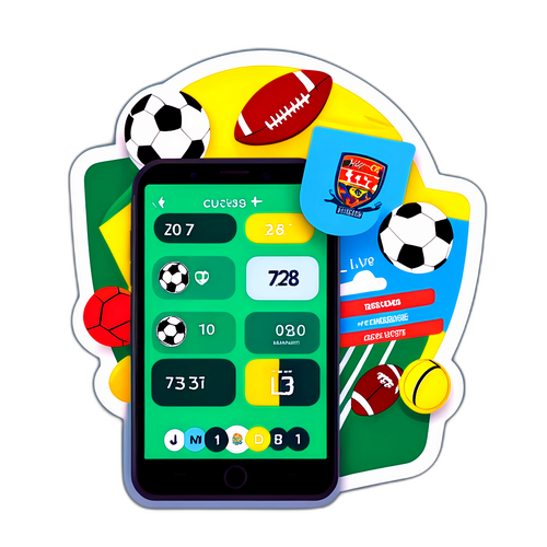 Sticker Kemas Kini Livescore