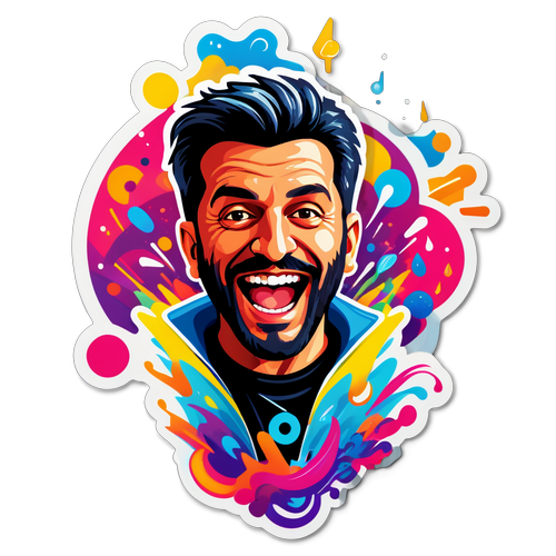Adesivo Colorato di Andrea Pezzi