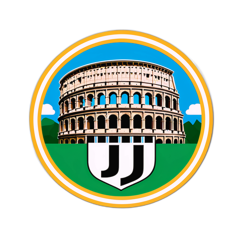 Juventus-logo med italiensk preg