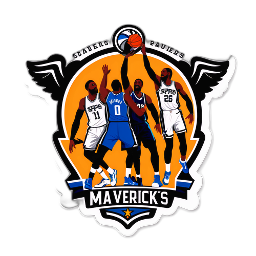 Un momento épico entre Mavericks y Spurs