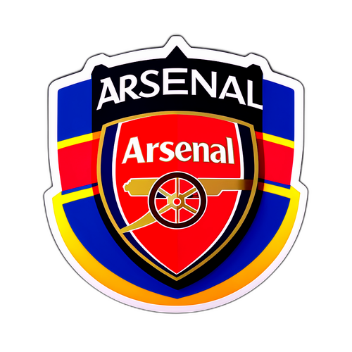 Arsenal logó dizájn sablon