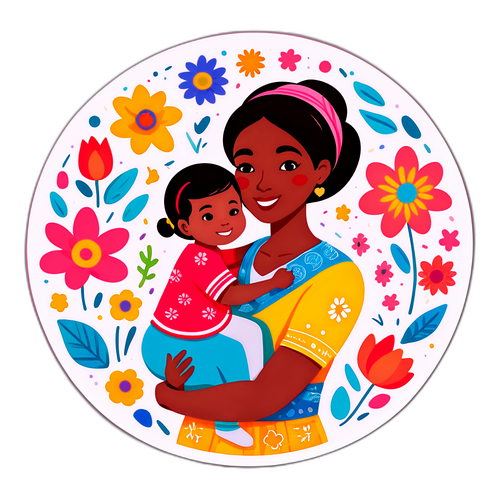 Stiker Hari Ibu yang Menghangatkan Hati