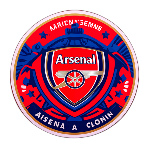 Sticker dla fanów Arsenalu