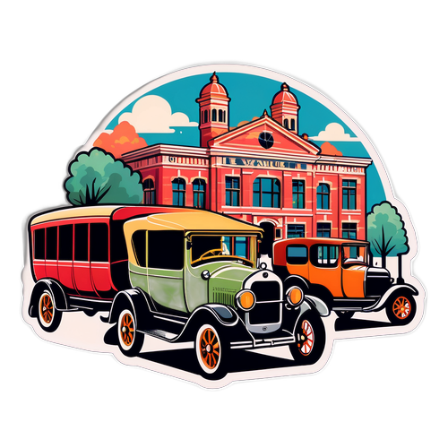 Nostalgická ulice z roku 1923
