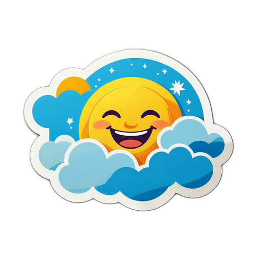 Masayahing Araw sa Gitna ng mga Ulap