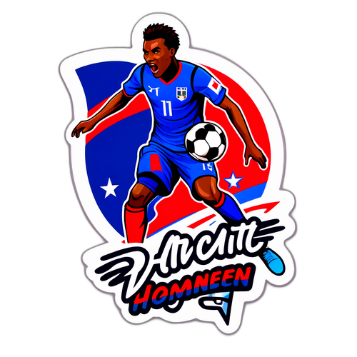 Stiker Pertandingan Haiti vs Honduras