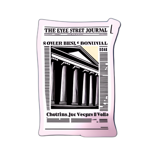 Wall Street Journal Sticker