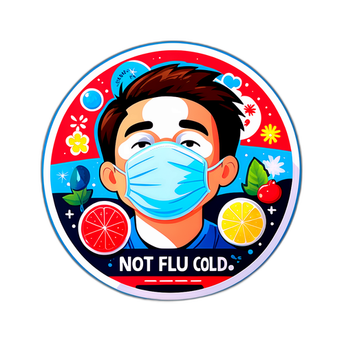 Humorvolle Gesundheit Aufkleber