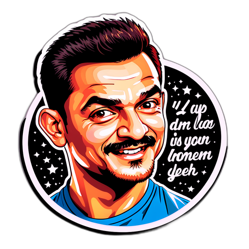 Sinema Temalı Sticker: Aamir Khan'ın İlham Verici Sözü