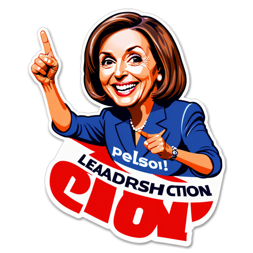 Leadership in Action! Unveiling the Cheerful Side of Nancy Pelosi