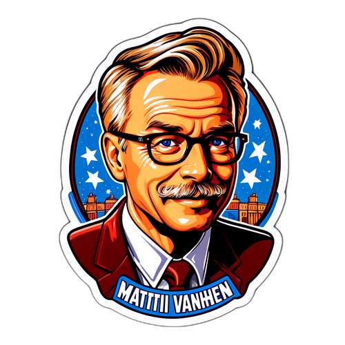 Matti Vanhasen tyyli ja tunnetut tapahtumat humoristisella käänteellä