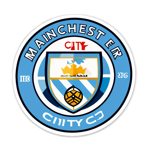 Ett Måste för Varje Manchester City-fan: Den Ultimata Klistermärket! 