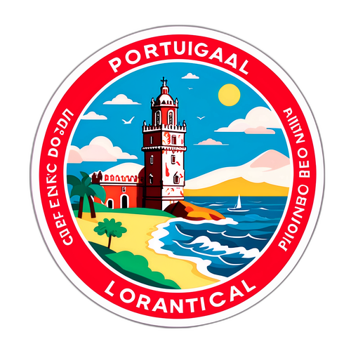 Portugal Landskaber Sticker