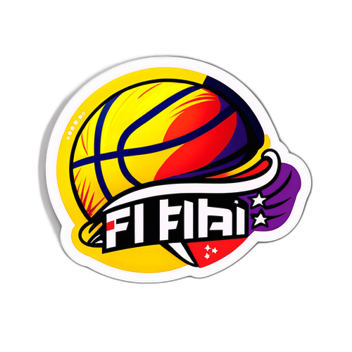 FIBA亞洲盃籃球貼紙