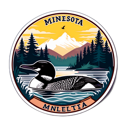 Stickers Minnesota - Divoká příroda