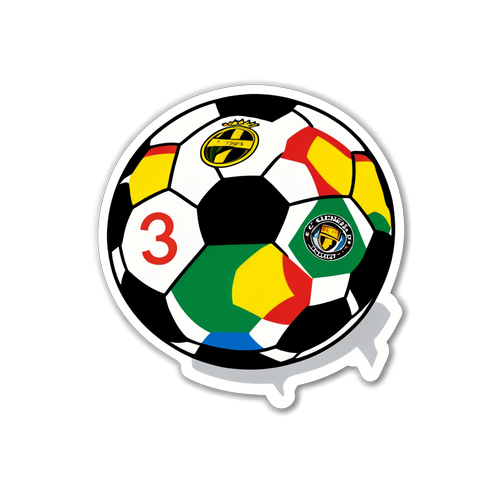 Allsvenskan 2025 Fotbollssticker