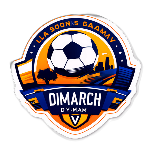 LA Galaxy vs Houston Dynamo Match Sticker