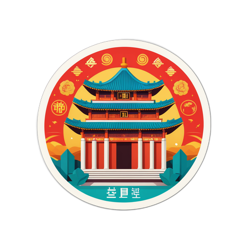 海蛟龙成就展览馆贴纸