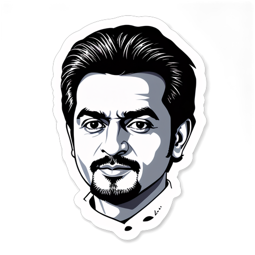 Pengenalan Irfan Khan Niazi dalam Gaya Grafik Kreatif
