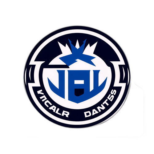 Minimalistic NHL Logo with Match Dates