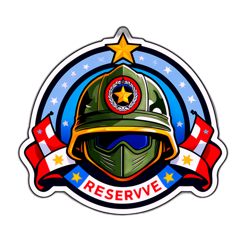 קסדת חייל עם אלמנטים אמנותיים