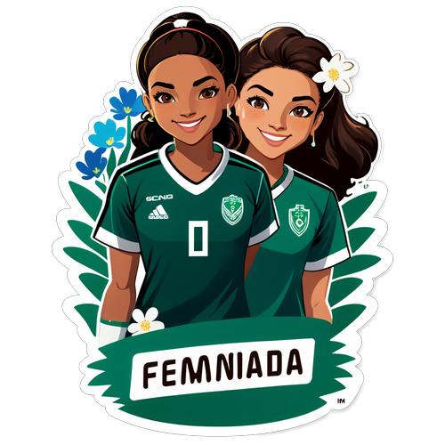 Palmeiras Feminino: A Estampa Floral que Celebra a Força do Futebol com Estilo!