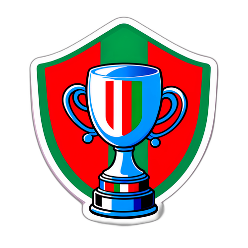 Наклейка, що святкує Кубок Італії