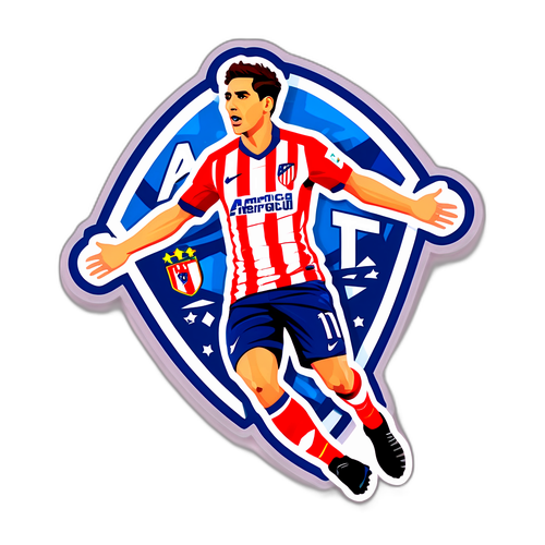 สติกเกอร์แสดงความสำเร็จของ Atlético Madrid