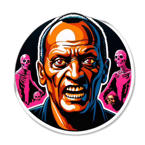 Design de Tony Todd inspiré par le cinéma d'horreur