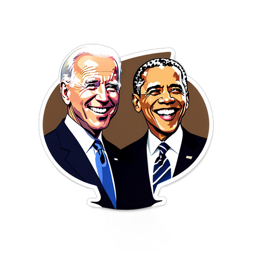 Freundschaft und Zusammenarbeit: Biden und Obama