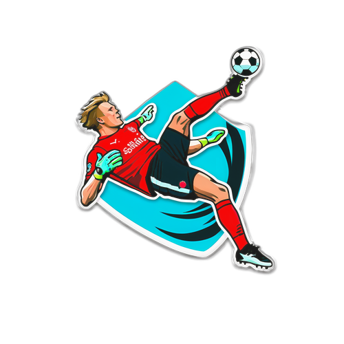 Rasmus Søndergaard i aktion