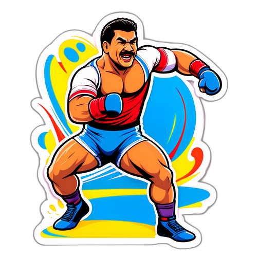 Vibrant klistermärke av Cleto Escobedo III