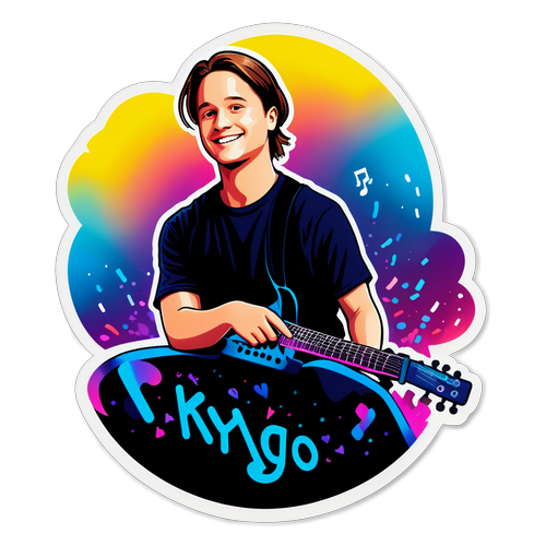 Kygo på Scenen: Upplev Musikfestivalens Magi med Färgsprakande Ljus!