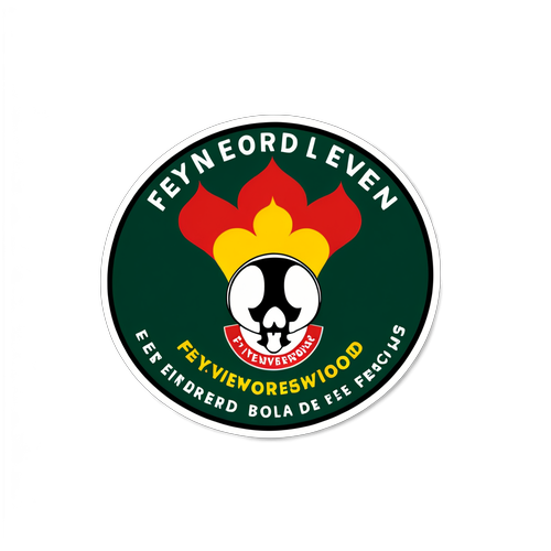 Feyenoord Leven Sticker